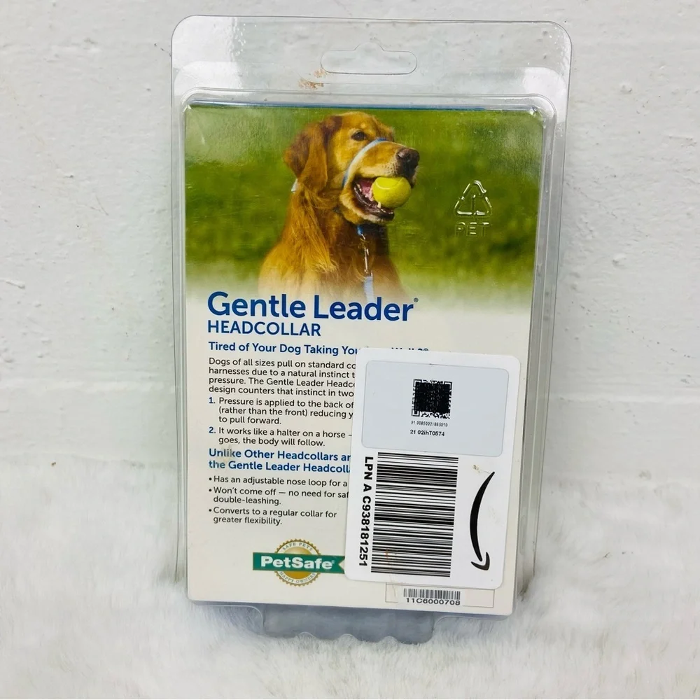 PetSafe Gentle Leader Headcollar stops pulling, lunging jumping petite under 5LB